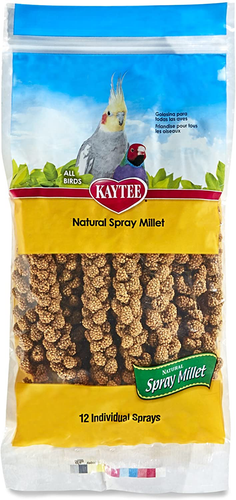 Kaytee Spray Millet for Birds, 12 Count (Pack of 1)