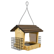 Load image into Gallery viewer, 3 Qt. Cedar Hopper with Suet
