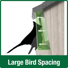 Load image into Gallery viewer, Cedar Hopper with Suet -  large bird spacing
