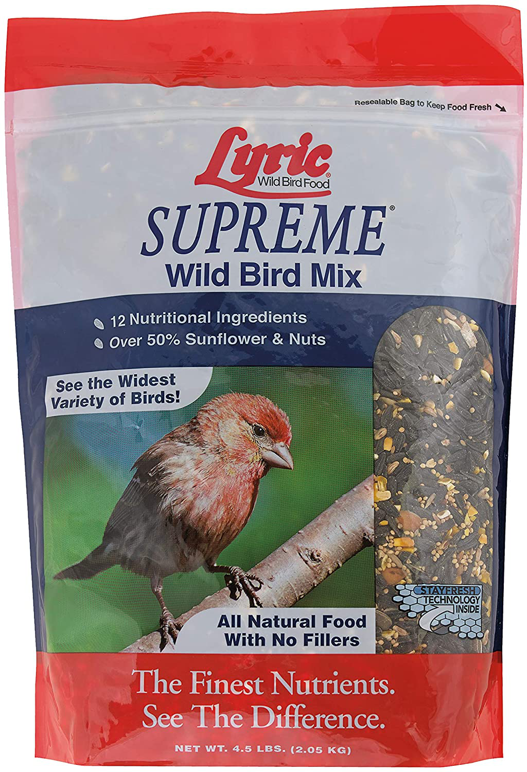 Lyric 2647418 Supreme Wild Bird Mix, White