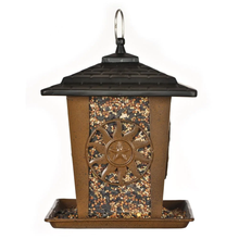 Load image into Gallery viewer, Sun and Star Lantern Hanging Bird Feeder - 3.5 lb. Capacity
