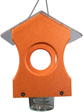 Load image into Gallery viewer, JCs Wildlife Nature Products USA Poly Lumber Orange Oriole Bird Feeder 3000 - Hanging Oriole Jelly Bird Feeder - Made in The USA
