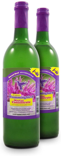 Sweet-Nectar Premium Hummingbird Food All-Natural and Dye Free Nectar Concentrate, 50 oz/Makes 150 oz. (Pack of 2)
