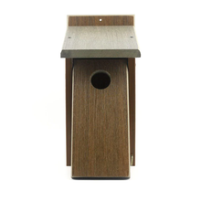 Load image into Gallery viewer, Nature&#39;s Friend Recycled Composite Birdhouse Feeder
