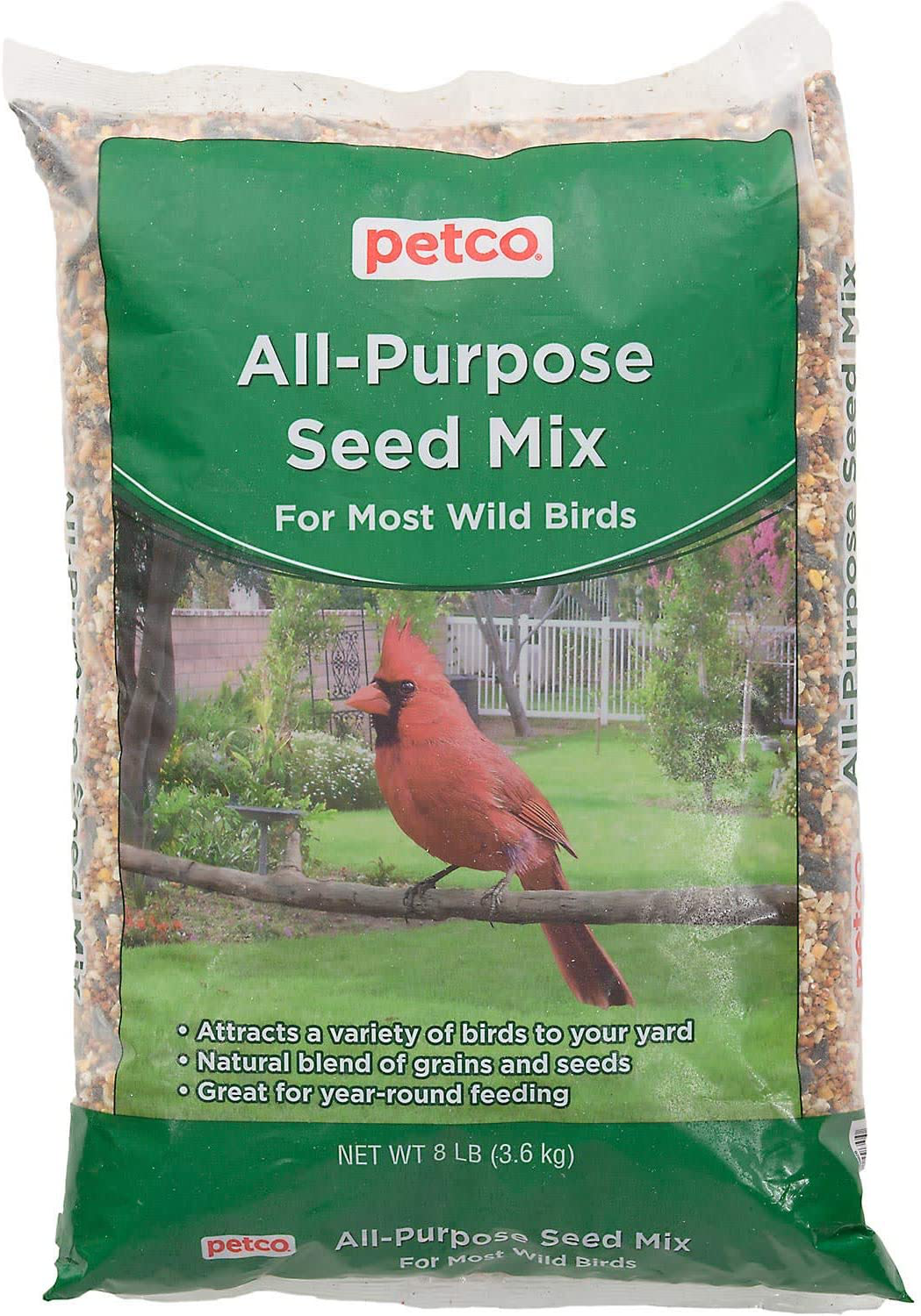 Petco Brand - Petco All Purpose Seed Mix Wild Bird Food, 8 LBS