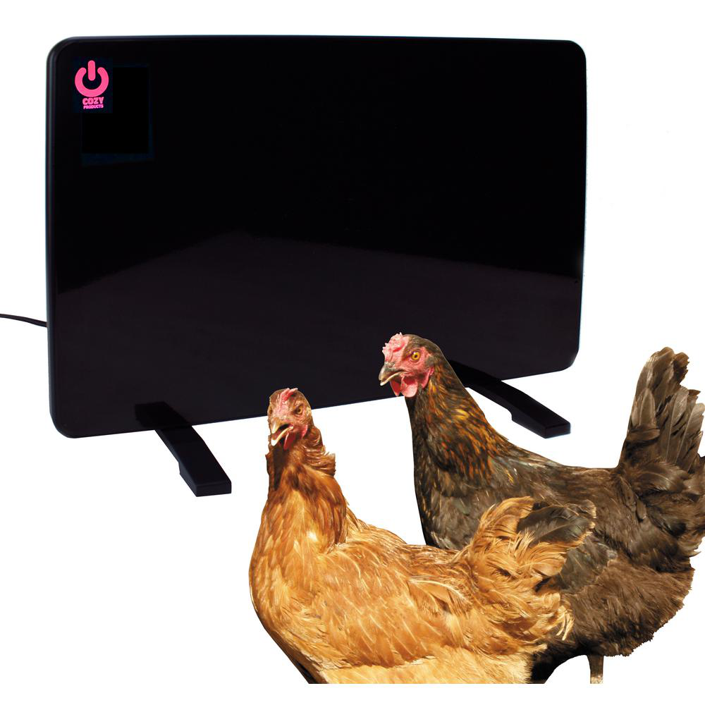 200-Watt Flat Panel Design Cozy Coop Safe Chicken Coop Heater