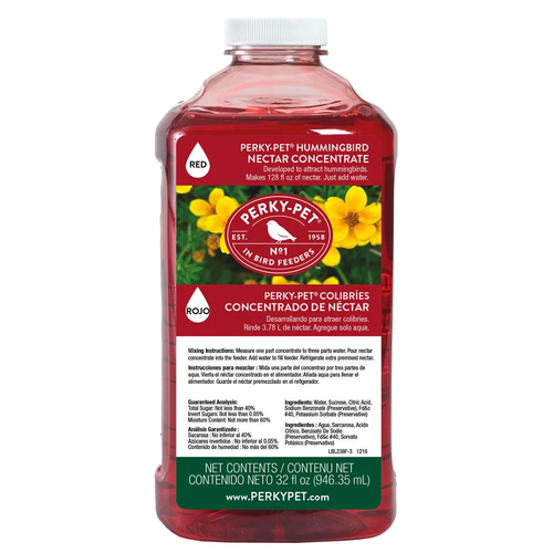 32 oz. Red Hummingbird Nectar Concentrate