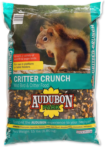 Audubon Park 12243 Critter Crunch Wild Bird and Critter Food, 15-Pounds