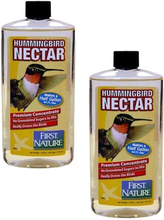 Load image into Gallery viewer, First Nature 2 Ea 16 Oz Clear Hummingbird Nectar Concentrate 3052
