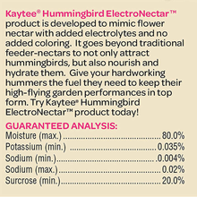 Load image into Gallery viewer, Kaytee 100508147 Ready to Use Hummingbird ElectroNectar, 64 Ounces, Clear
