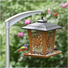 Load image into Gallery viewer, Sun and Star Lantern Hanging Bird Feeder - 3.5 lb. Capacity
