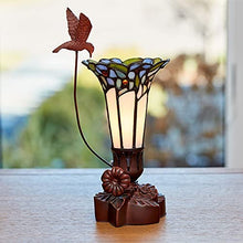 Load image into Gallery viewer, Hummingbird Metal Cremation Urn Keepsake Memory Lamp
