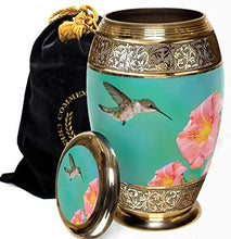 Load image into Gallery viewer, Hummingbird Cremation Urns Cremation Urns for Human Ashes
