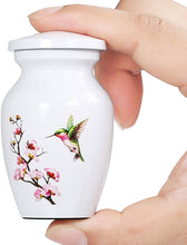 Load image into Gallery viewer, Hummingbird Small Urn for Human Ashes or Pet Ashes
